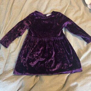 💜 George Velour Party Dress – Size 3T 💜